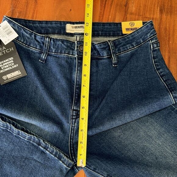 Rock&Roll Cowgirl Bargain Button Flare sz 30 x 34 NWT - Picture 6 of 9